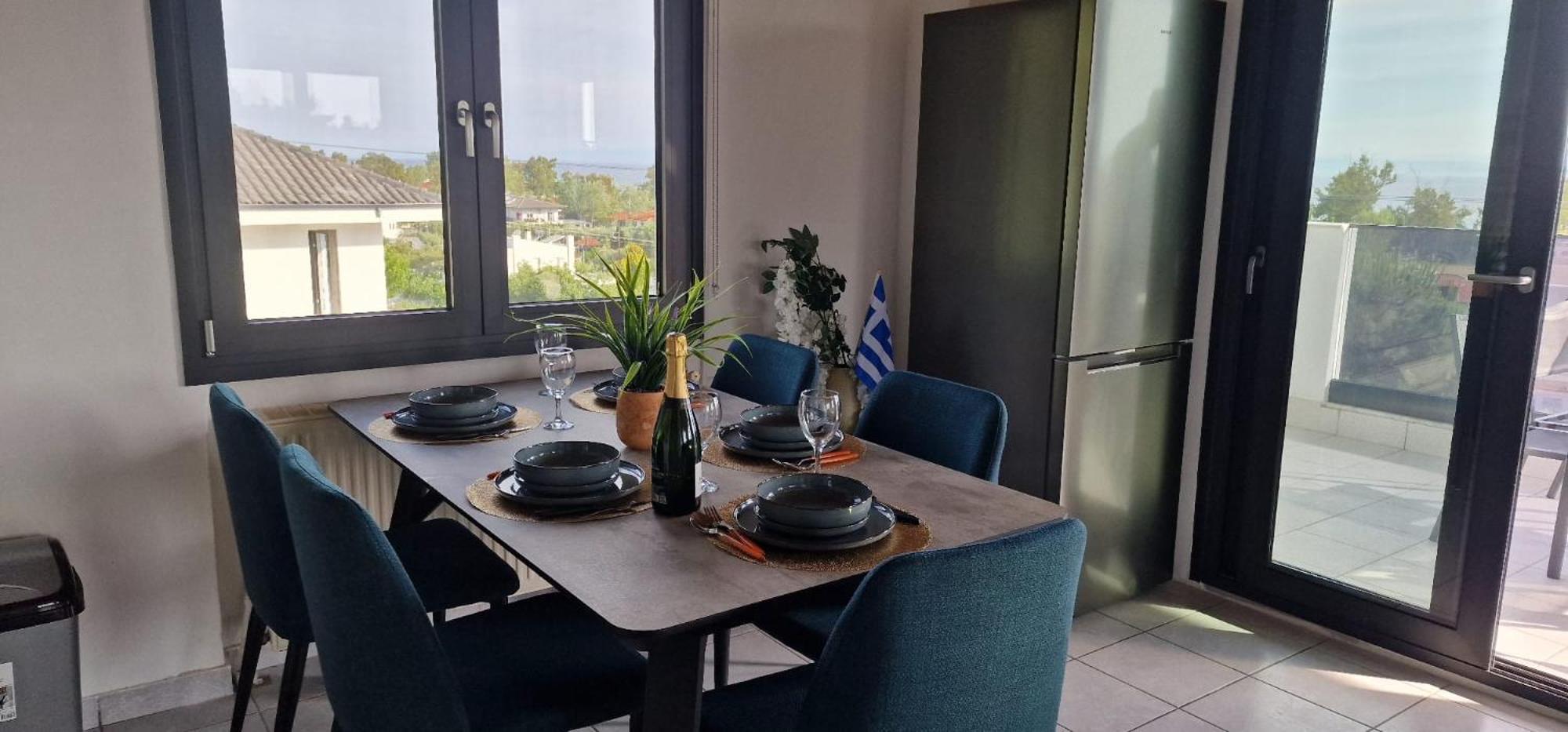 Eden Sea View Harmony Appartement Pefkochori Buitenkant foto