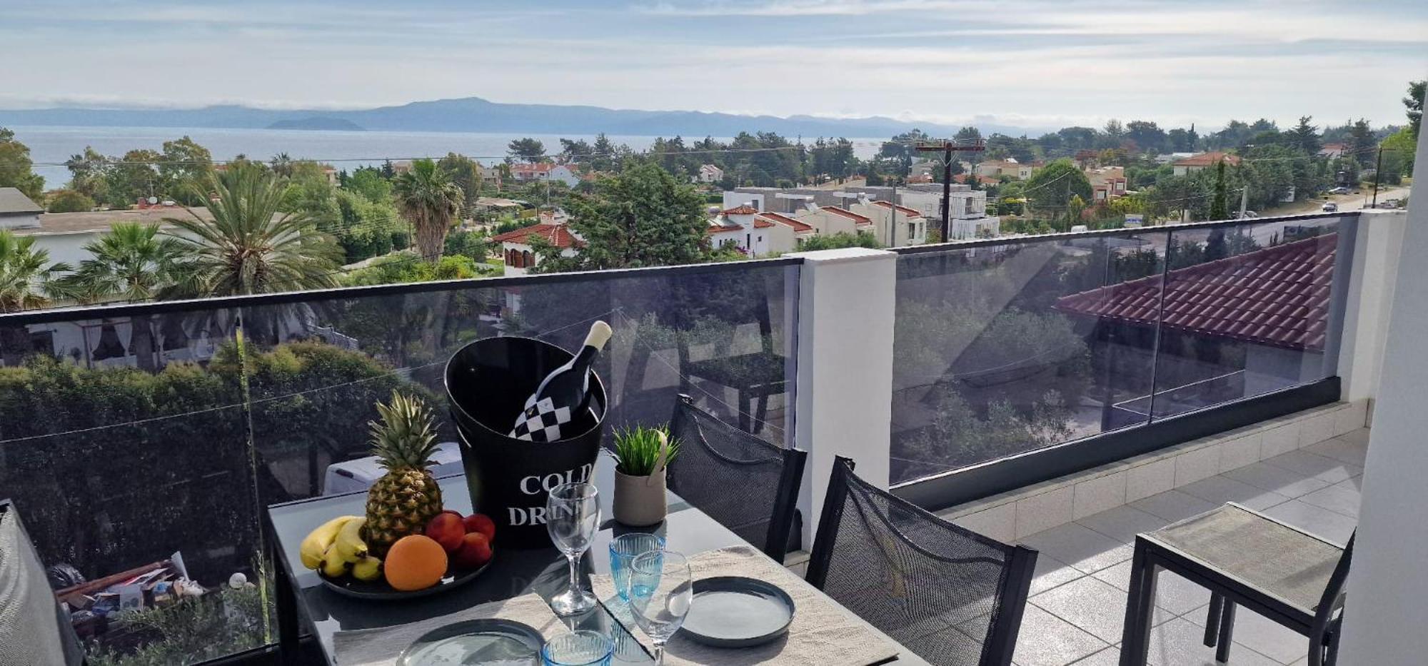 Eden Sea View Harmony Appartement Pefkochori Buitenkant foto